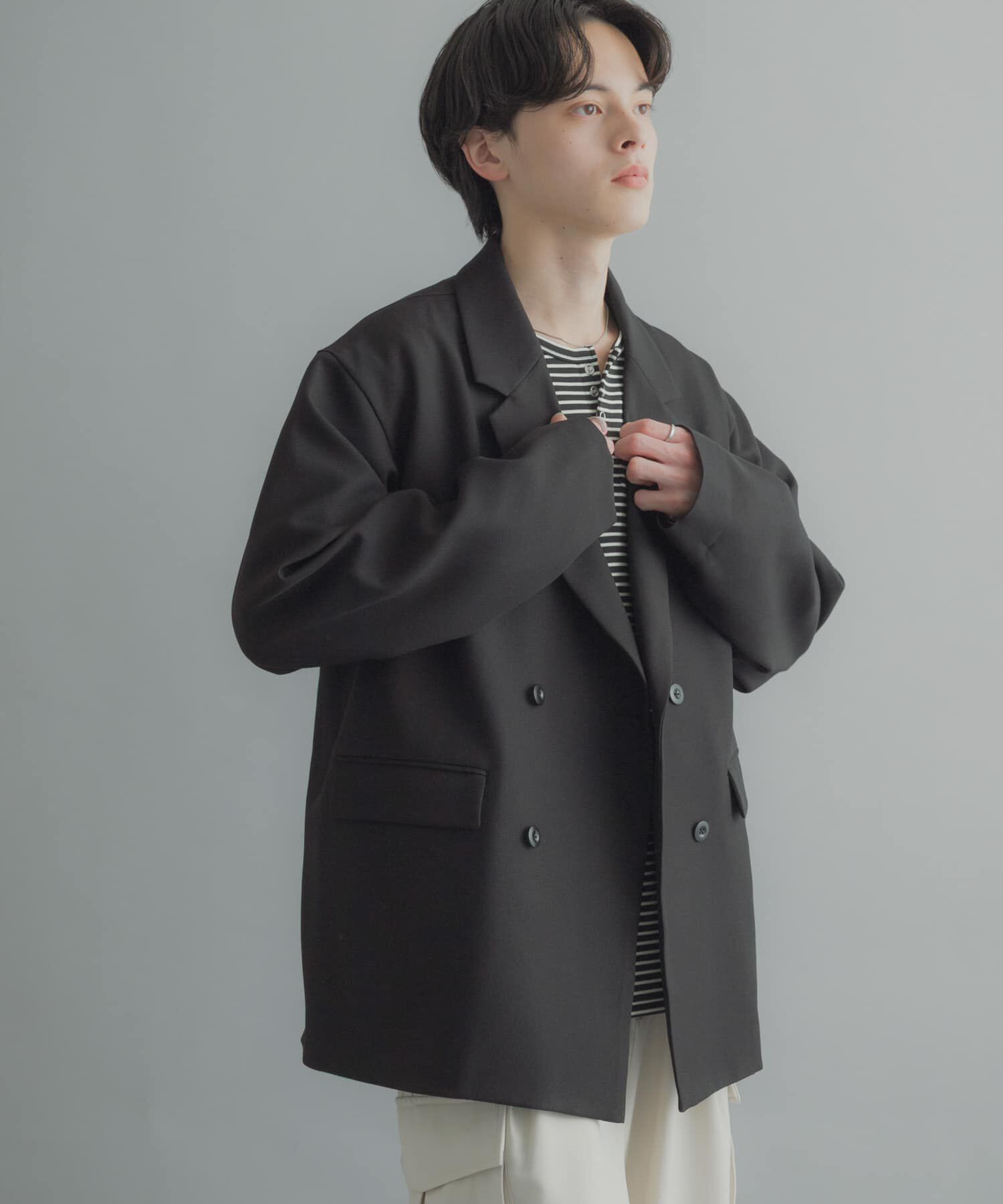 SENSE OF PLACE by URBAN RESEARCH「『撥水/防花粉』SKIN Proofダブルテーラードジャケット」|その他|