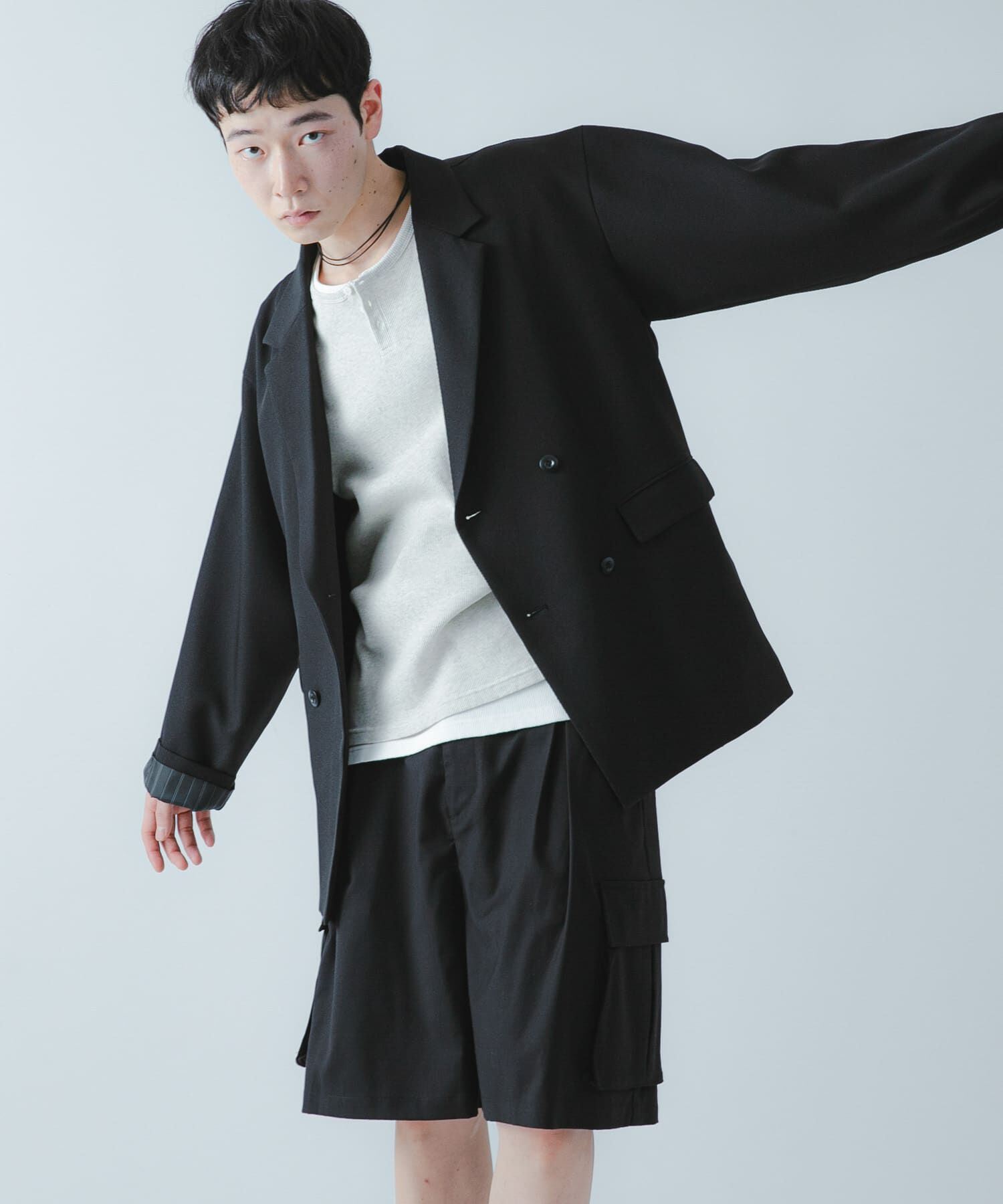 SENSE OF PLACE by URBAN RESEARCH「『撥水/防花粉』SKIN Proofダブルテーラードジャケット」|その他|