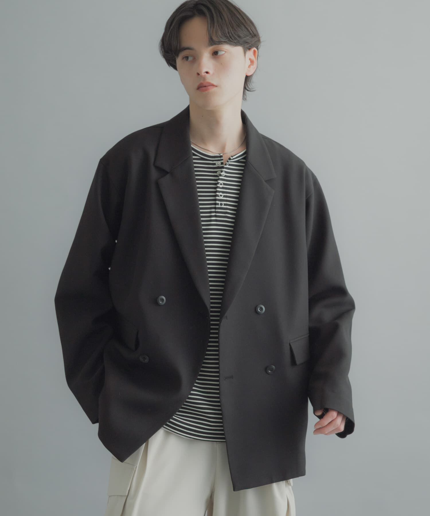 SENSE OF PLACE by URBAN RESEARCH「『撥水/防花粉』SKIN Proofダブルテーラードジャケット」|その他|