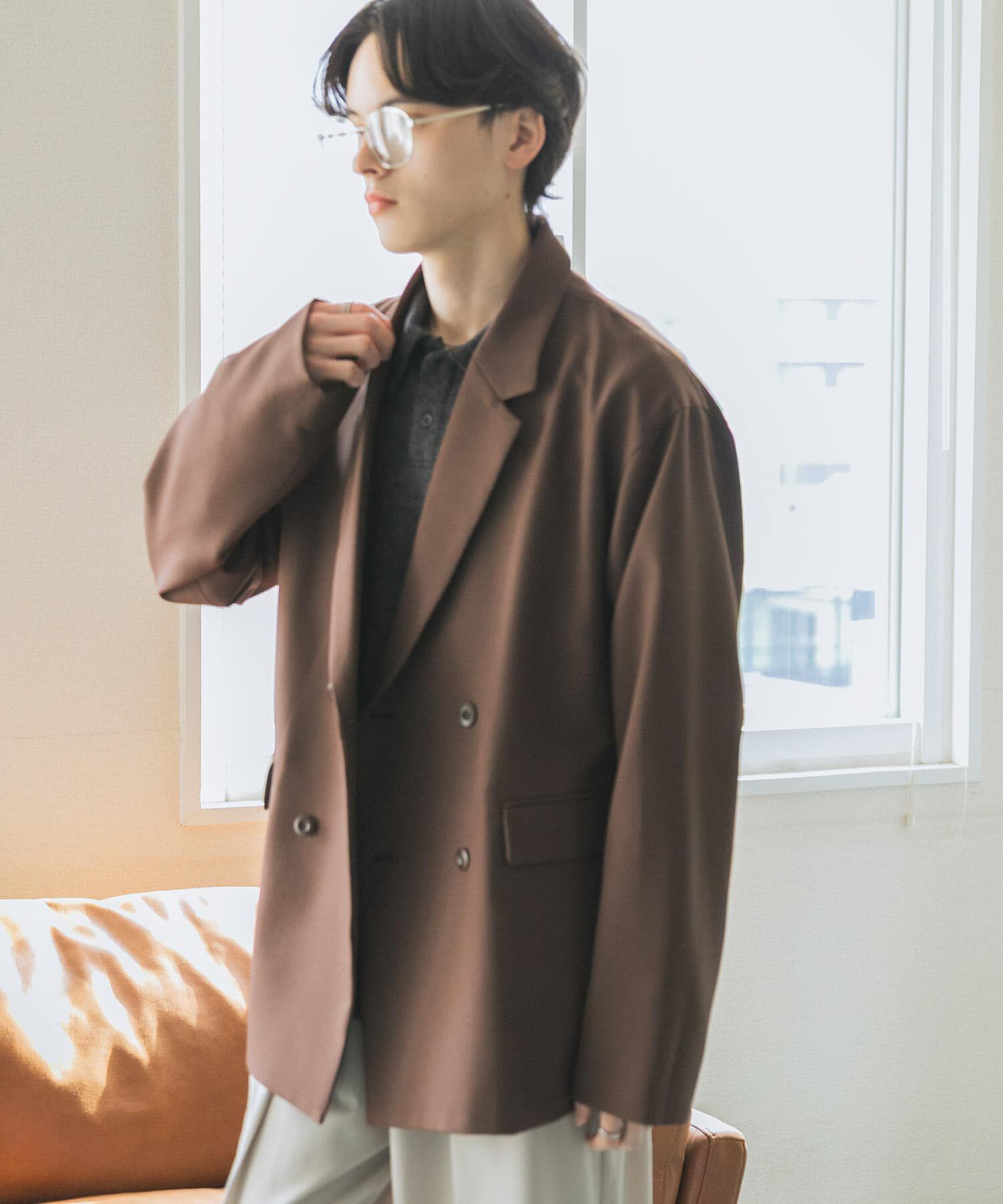 SENSE OF PLACE by URBAN RESEARCH「『撥水/防花粉』SKIN Proofダブルテーラードジャケット」|その他|