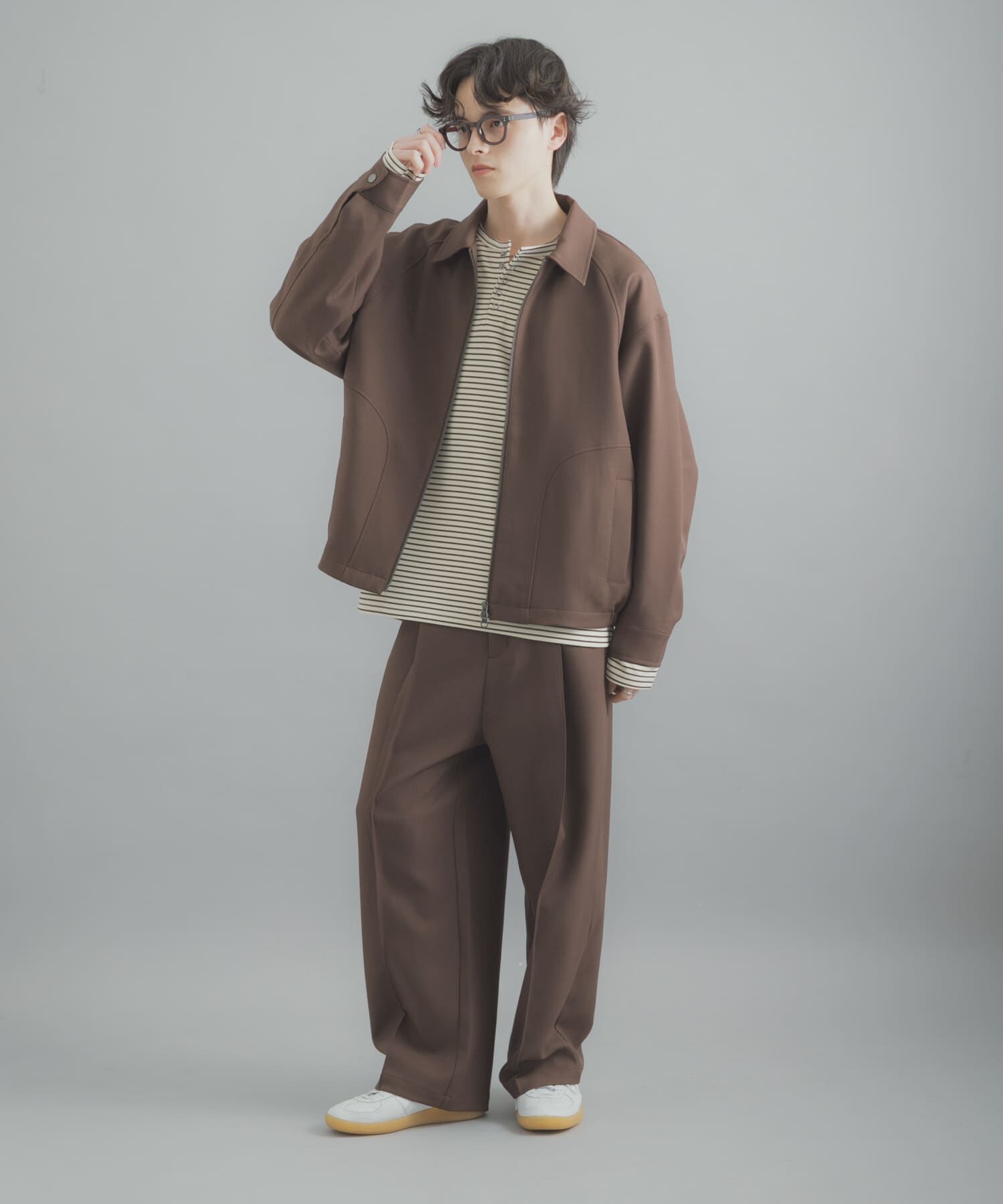 SENSE OF PLACE by URBAN RESEARCH「『撥水/防花粉』SKIN Proofジップブルゾン」|ブルゾン・スタジャン|