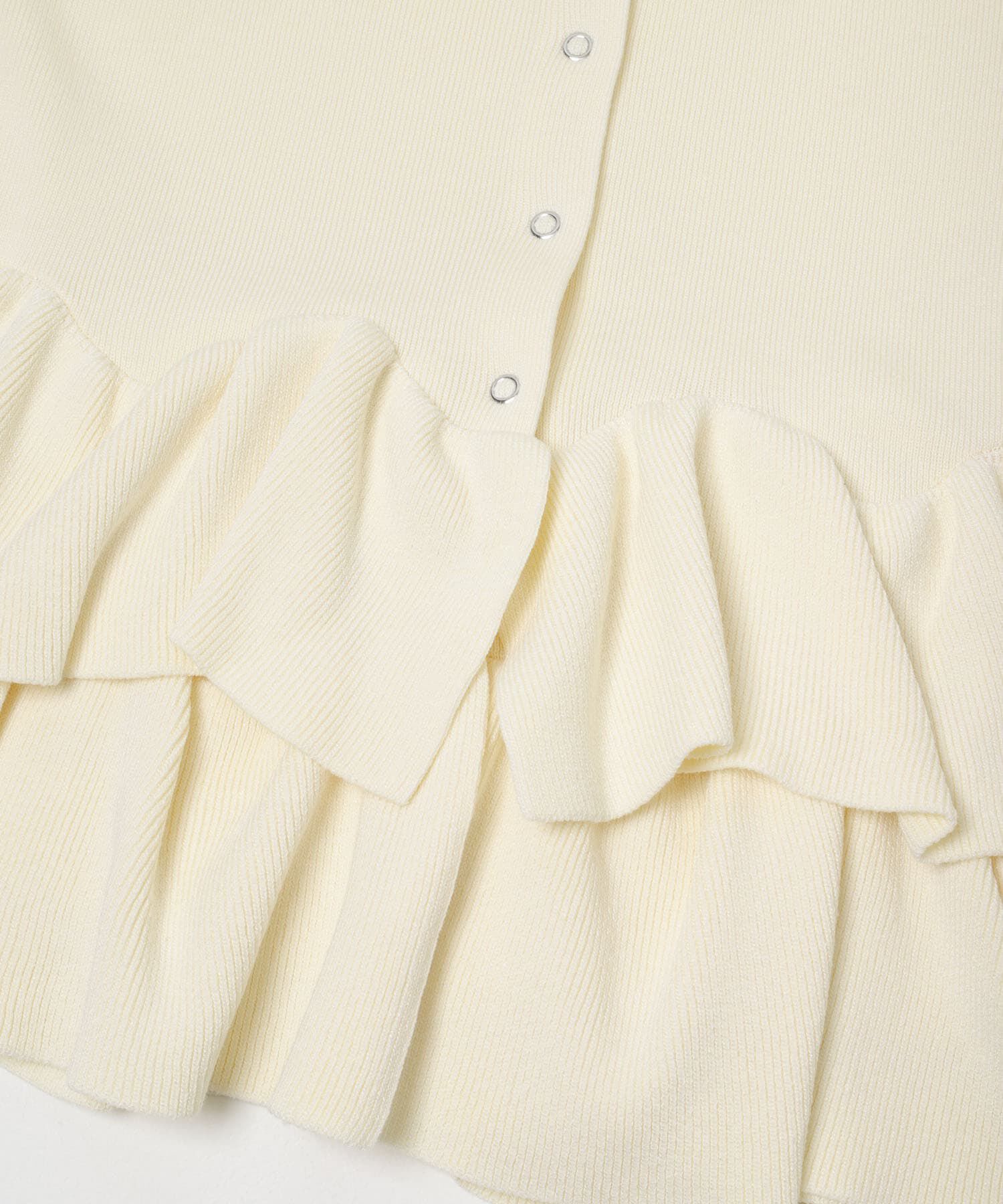 SENSE OF PLACE by URBAN RESEARCH「『洗濯可』ウェーブペプラムニットカーディガン」|カーディガン|