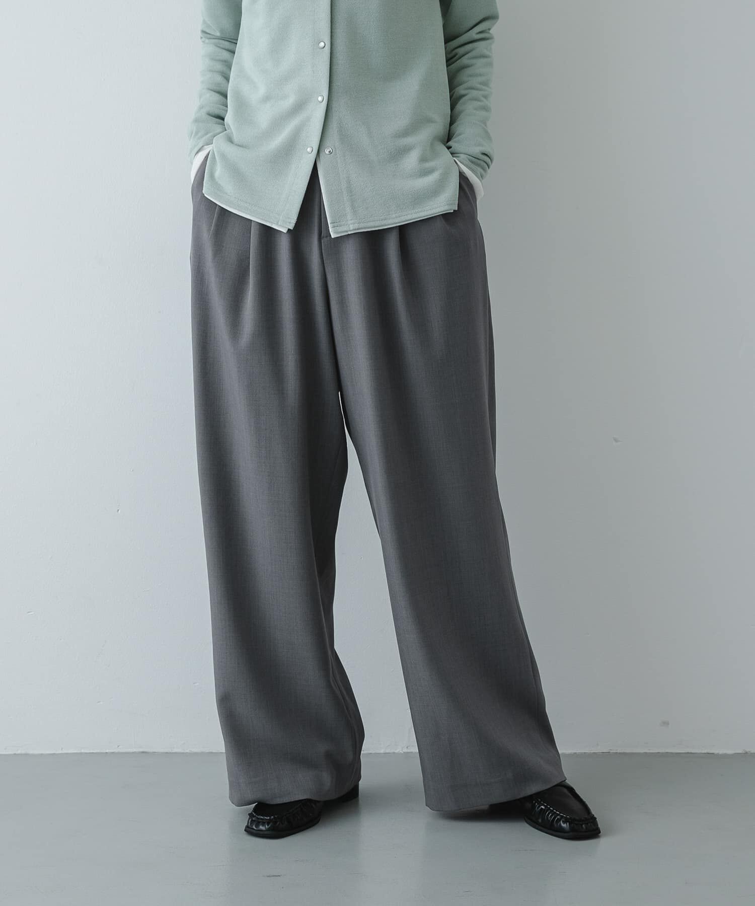 SENSE OF PLACE by URBAN RESEARCH「『イージーケア/速乾/UVカット/接触冷感』ツータックルーズスラックス」|その他|