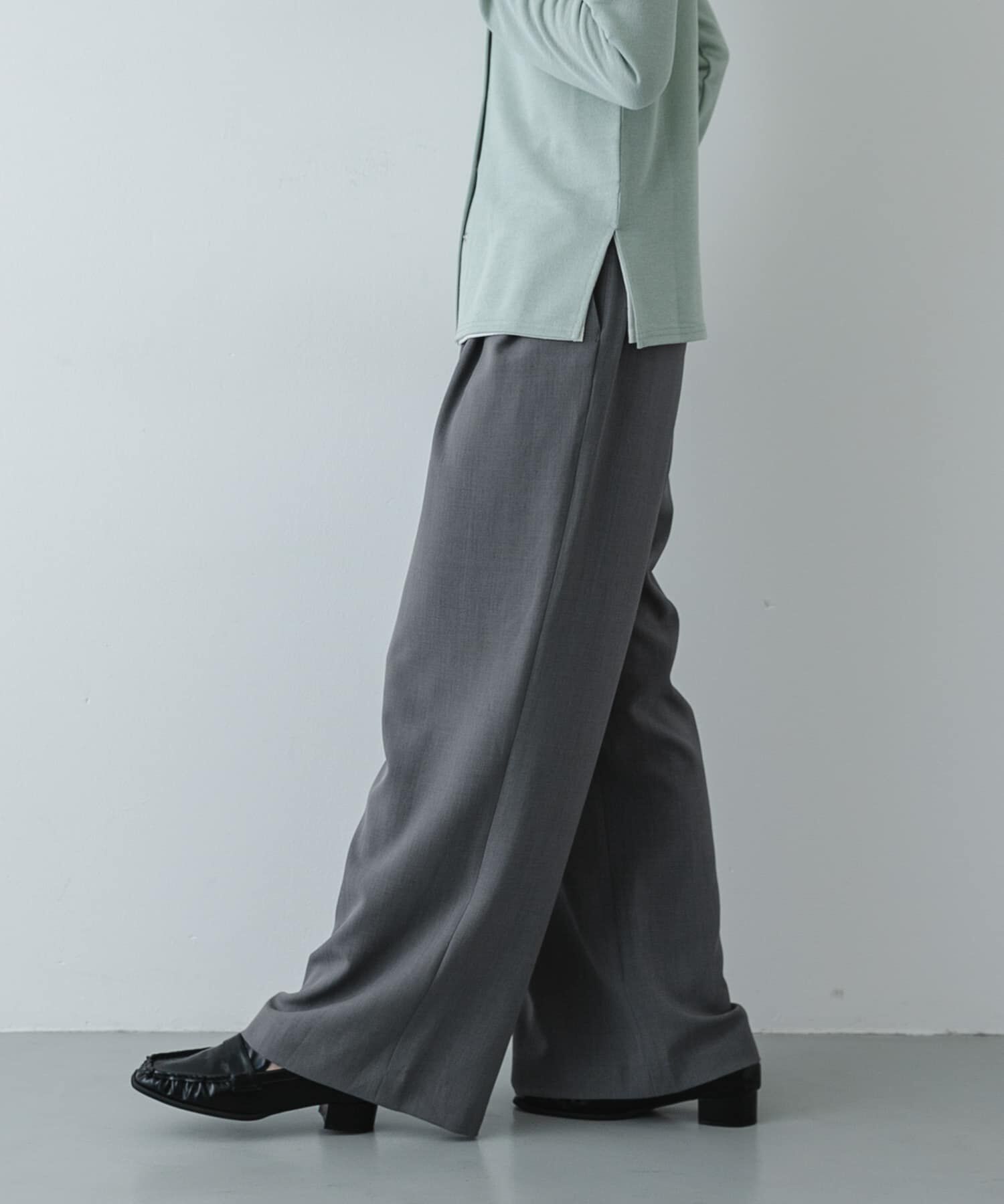 SENSE OF PLACE by URBAN RESEARCH「『イージーケア/速乾/UVカット/接触冷感』ツータックルーズスラックス」|その他|