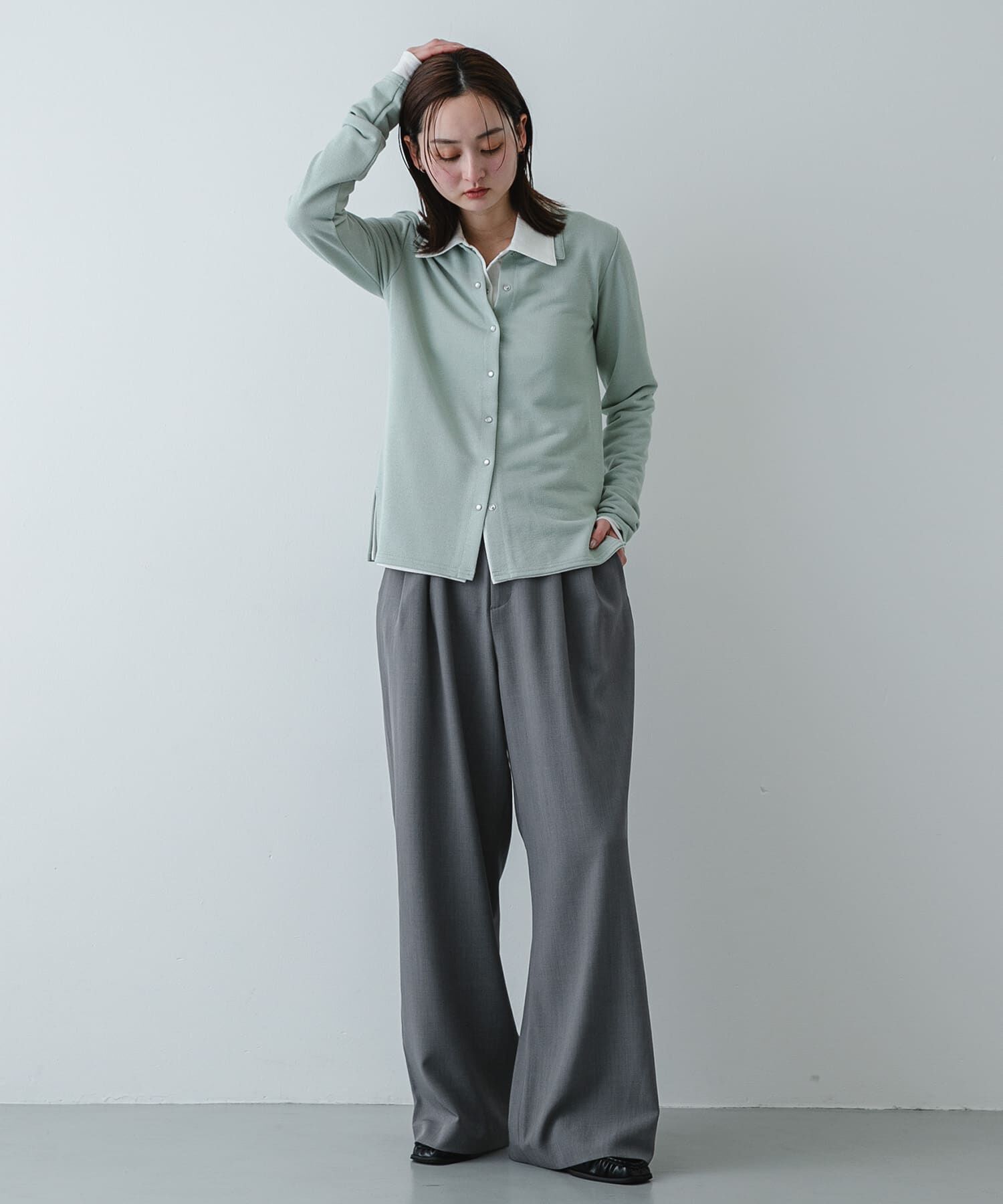 SENSE OF PLACE by URBAN RESEARCH「『イージーケア/速乾/UVカット/接触冷感』ツータックルーズスラックス」|その他|