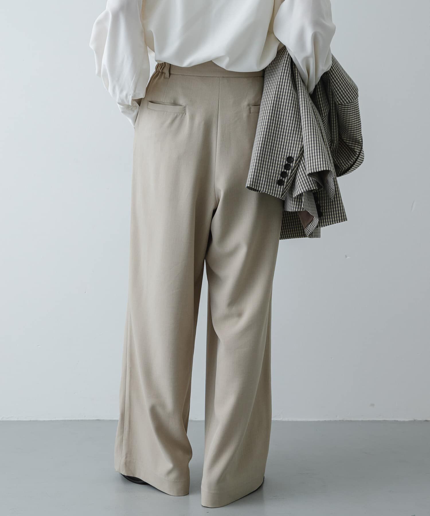 SENSE OF PLACE by URBAN RESEARCH「『イージーケア/速乾/UVカット/接触冷感』ツータックルーズスラックス」|その他|