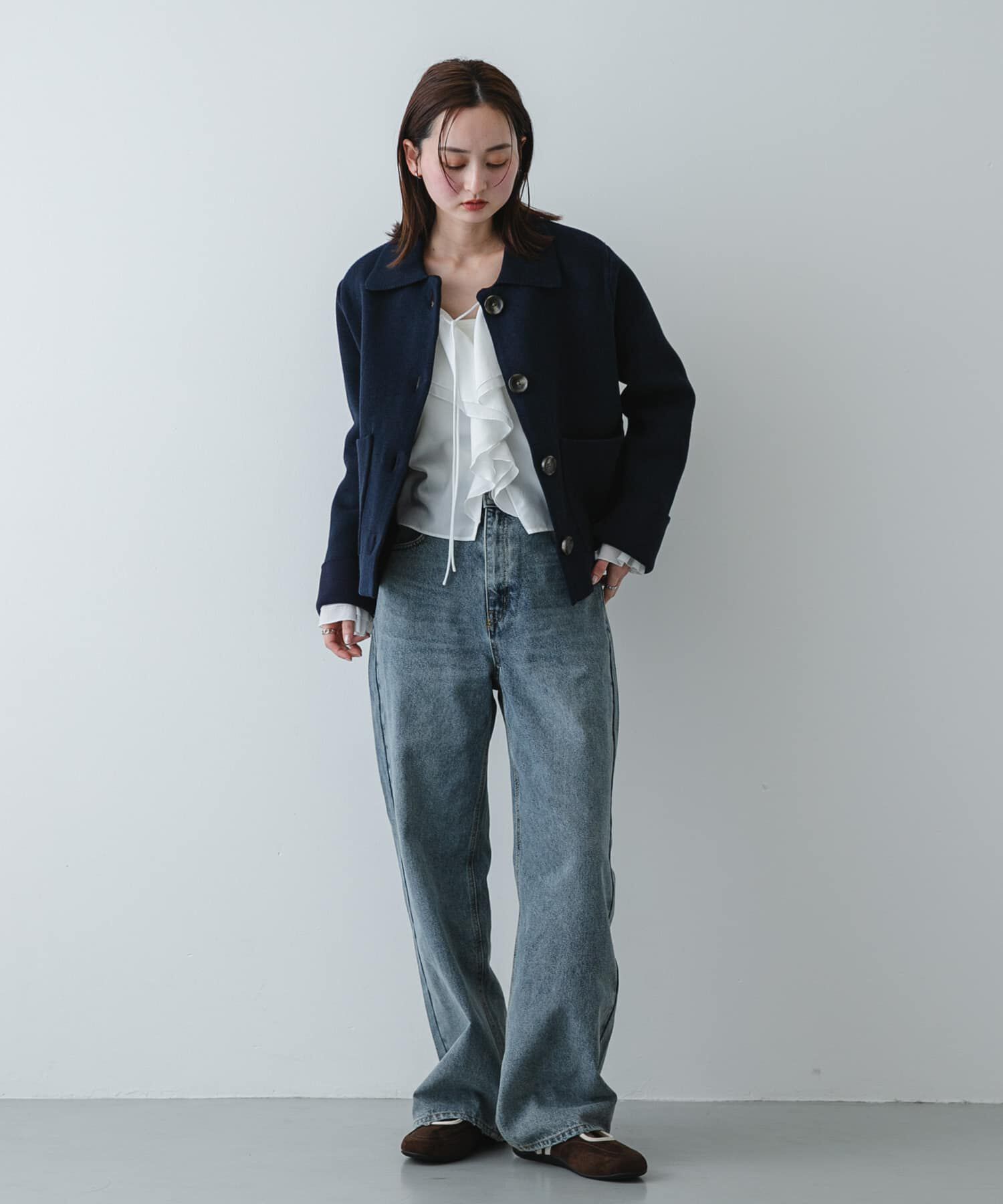 SENSE OF PLACE by URBAN RESEARCH「フラットソールバレエスニーカー」|バレエシューズ|