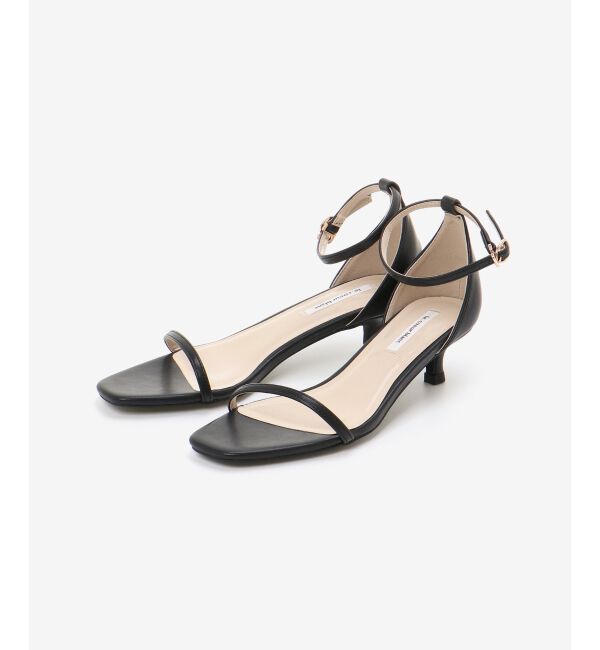  「le.coeur blanc ホソストラップサンダル」|サンダル|