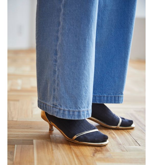  「le.coeur blanc ホソストラップサンダル」|サンダル|