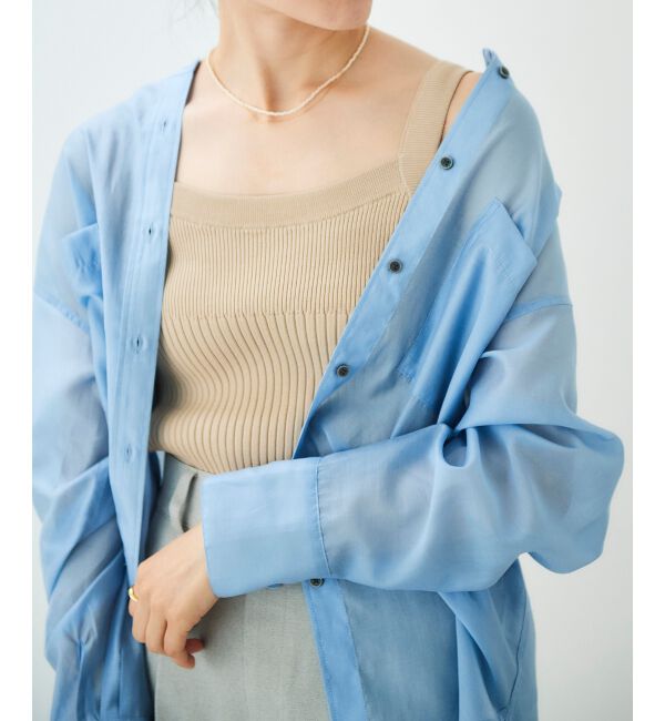  「リブニットキャミソール」|キャミソール|