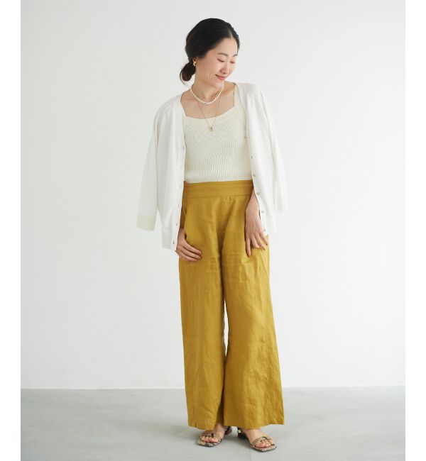  「リブニットキャミソール」|キャミソール|