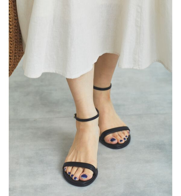 le.coeur blanc「フラフィー ストラップサンダル」|サンダル|