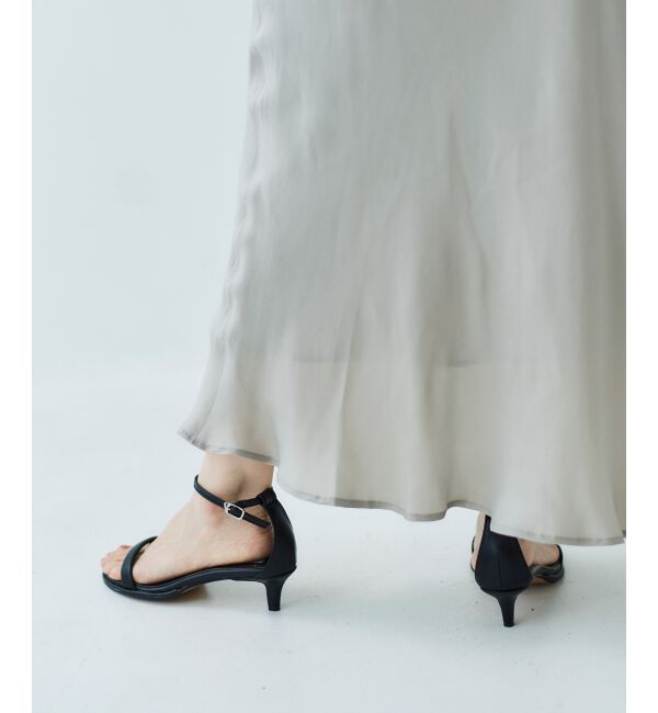 le.coeur blanc「フラフィー ストラップサンダル」|サンダル|