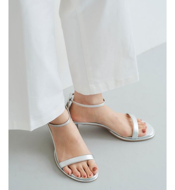 le.coeur blanc「フラフィー ストラップサンダル」|サンダル|