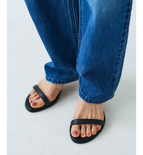 le.coeur blanc「フラフィー ストラップサンダル」|サンダル|