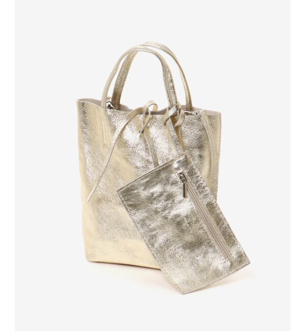 le.coeur blanc「MILLELA FIRENZE メタリックミニトートバッグ」|トートバッグ|
