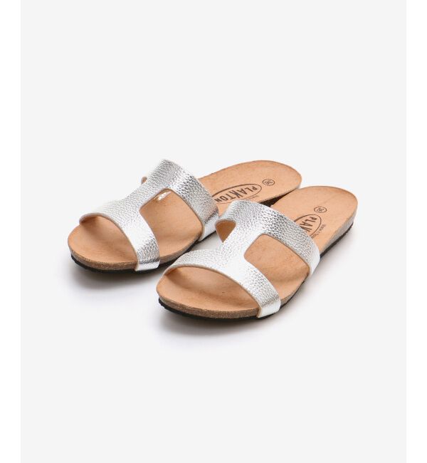  「PLAKTON メタリックサンダル」|サンダル|