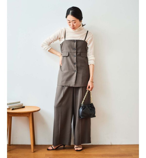 le.coeur blanc「サイロツイルビスチェ」|キャミソール|