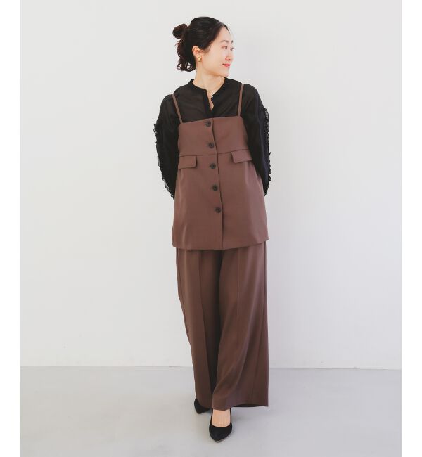 le.coeur blanc「サイロツイルビスチェ」|キャミソール|