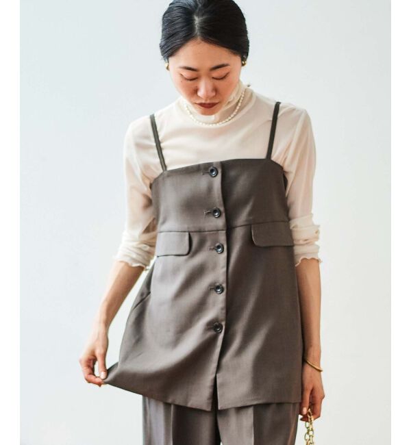 le.coeur blanc「サイロツイルビスチェ」|キャミソール|