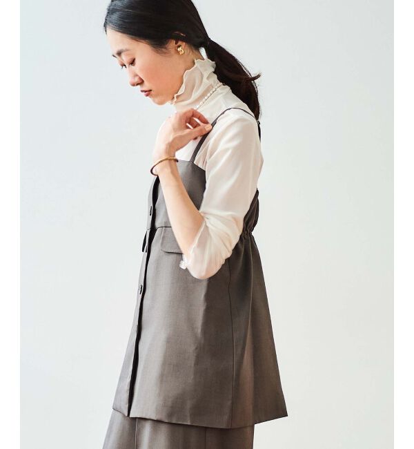 le.coeur blanc「サイロツイルビスチェ」|キャミソール|