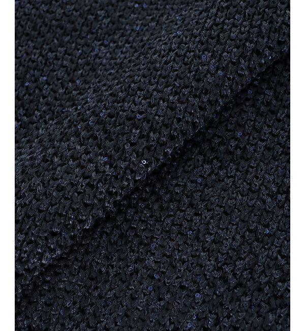  「《手洗い可能》スパンコールメッシュ2WAYニットベスト」|ベスト・ジレ|