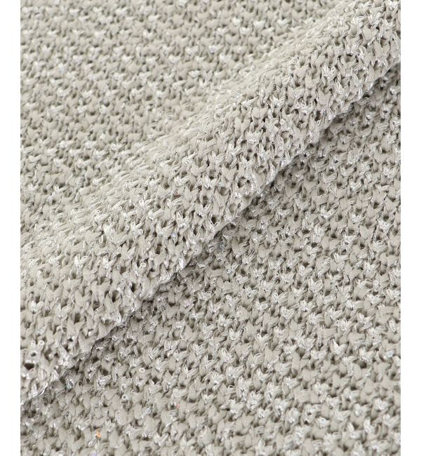  「《手洗い可能》スパンコールメッシュ2WAYニットベスト」|ベスト・ジレ|