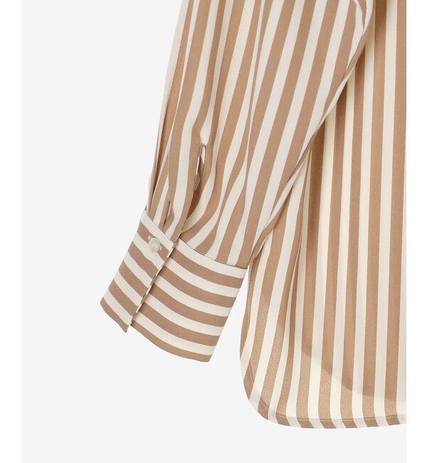 le.coeur blanc「ストライプボウタイブラウス」|シャツ・ブラウス|