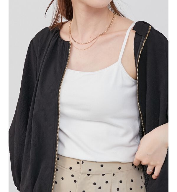  「CICA加工カップツキキャミ」|キャミソール|