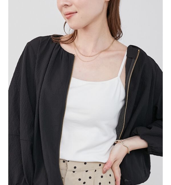  「CICA加工カップツキキャミ」|キャミソール|