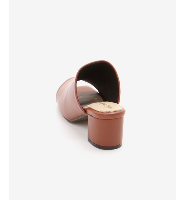  「《WEB限定アイテム》スクエアトゥカバードサンダル」|サンダル|