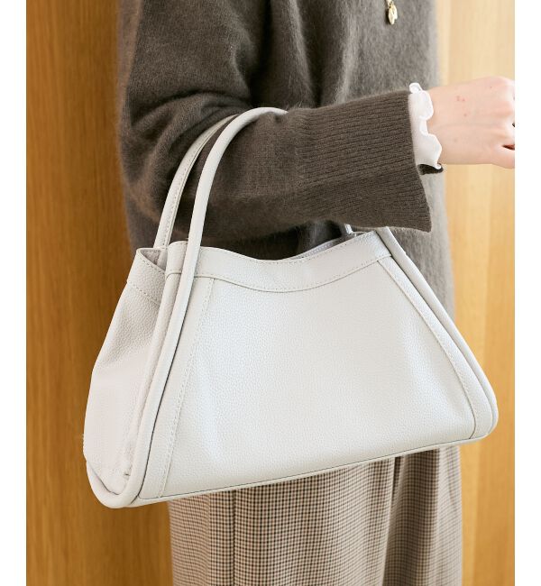  「2SET横長トート」|トートバッグ|L／グレー