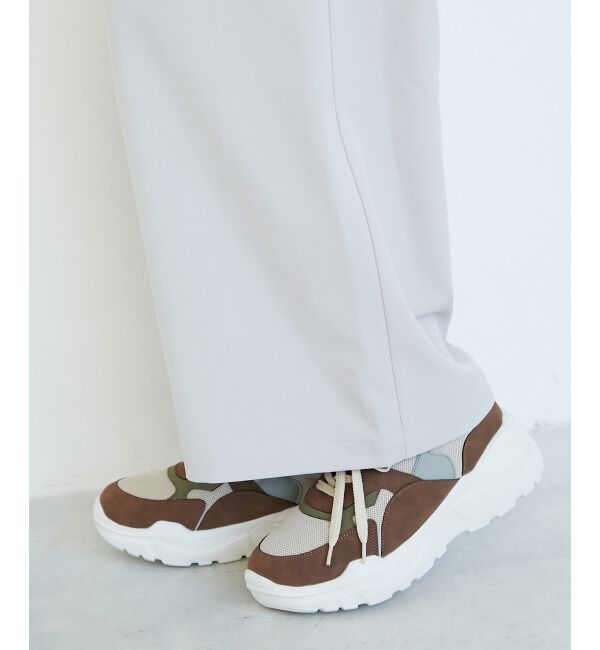  「《WEB限定アイテム》クッションソールボリュームスニーカー」|スニーカー|