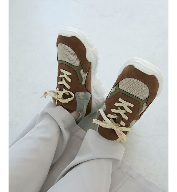  「《WEB限定アイテム》クッションソールボリュームスニーカー」|スニーカー|