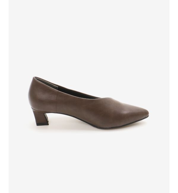  「《WEB限定アイテム》アシンメトリーカットパンプス」|パンプス|