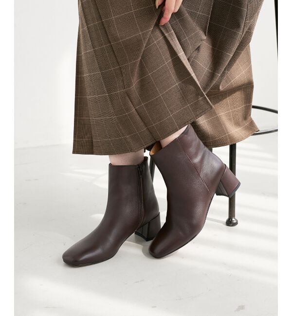  「REMMEショートブーツ」|ショートブーツ|