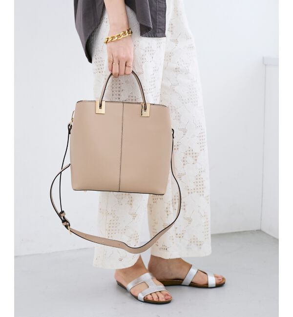  「スクエア2WAYトートバッグ」|トートバッグ|