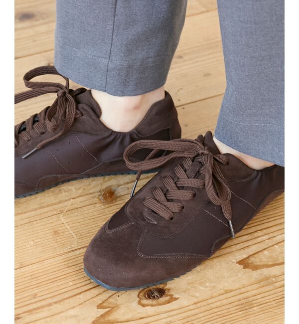  「《WEB限定アイテム》ローカットフラットスニーカー」|スニーカー|