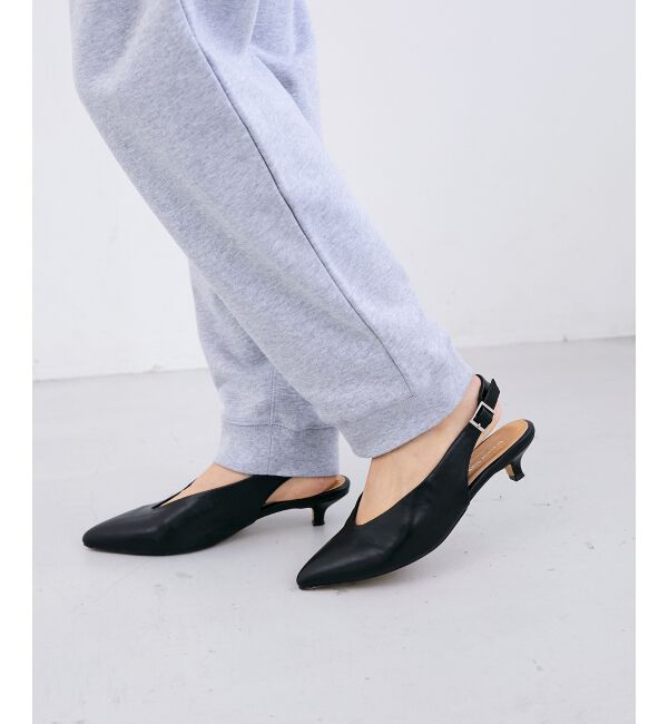  「le.coeur blancバックベルトパンプス」|パンプス|