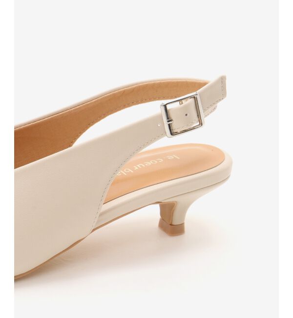  「le.coeur blancバックベルトパンプス」|パンプス|