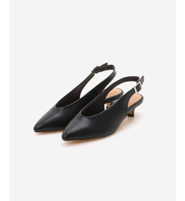  「le.coeur blancバックベルトパンプス」|パンプス|