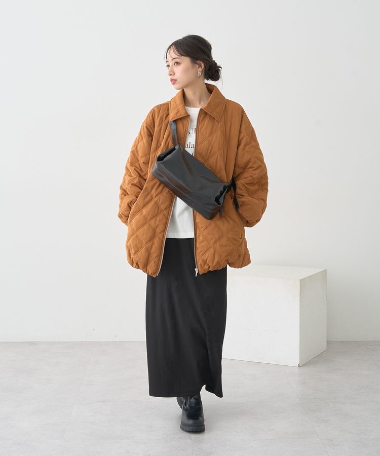 earth music&ecology「【WEB限定】ダブルステッチキルティングコート」|その他|