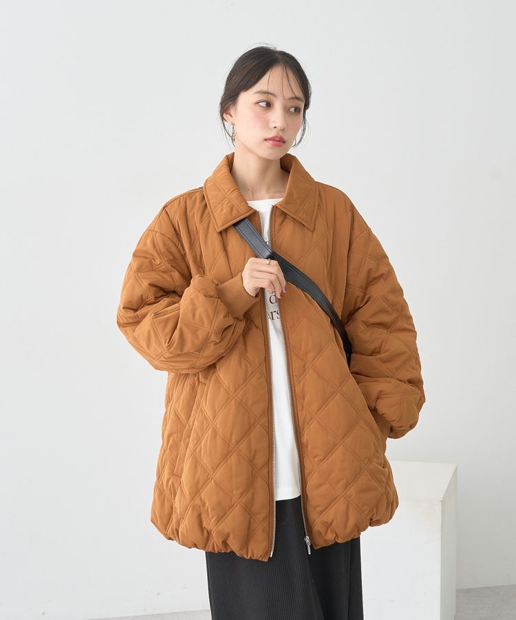 earth music&ecology「【WEB限定】ダブルステッチキルティングコート」|その他|