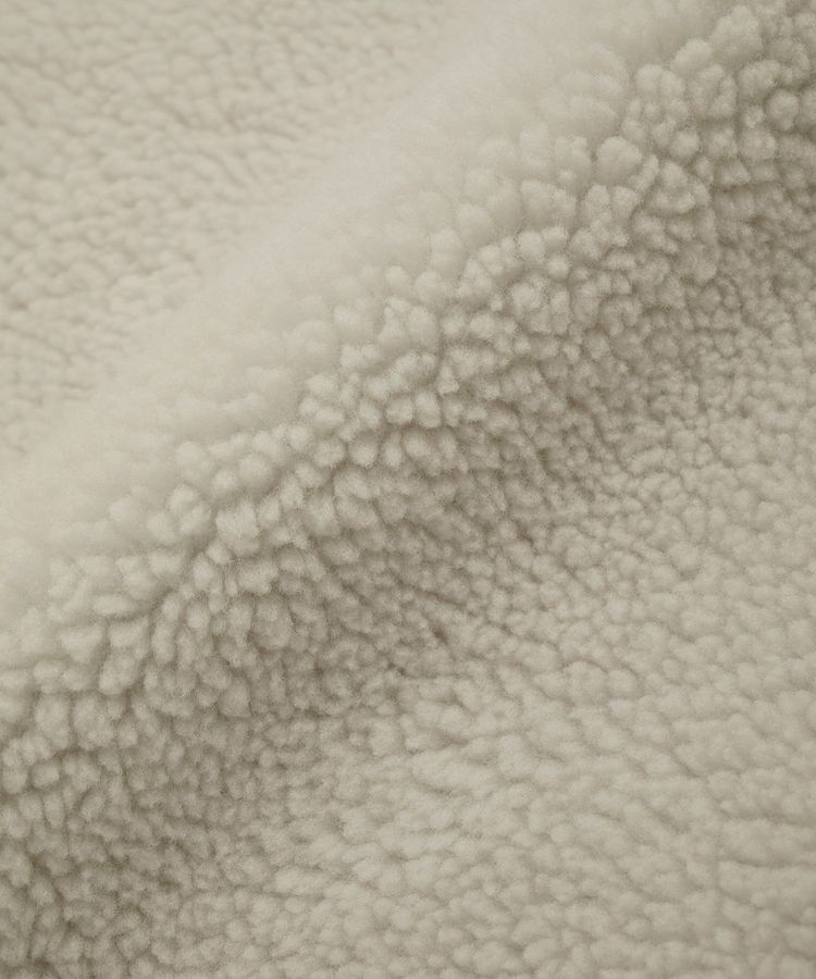 earth music&ecology「フェイクムートンジャケット」|ブルゾン・スタジャン|