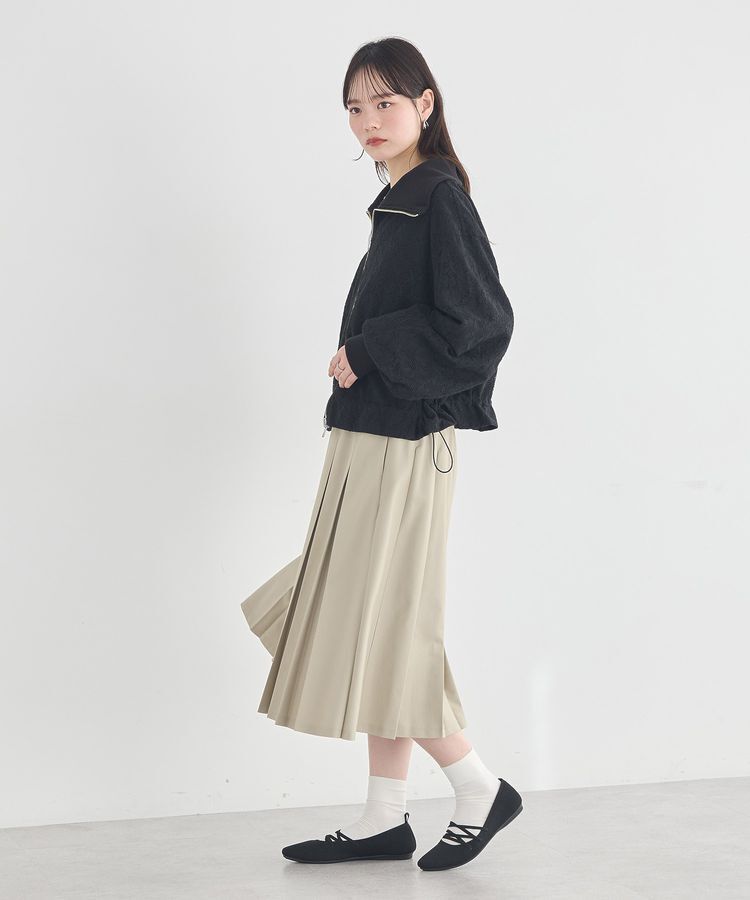 earth music&ecology「レースリバーシブルブルゾン」|ブルゾン・スタジャン|