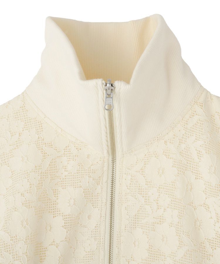 earth music&ecology「レースリバーシブルブルゾン」|ブルゾン・スタジャン|