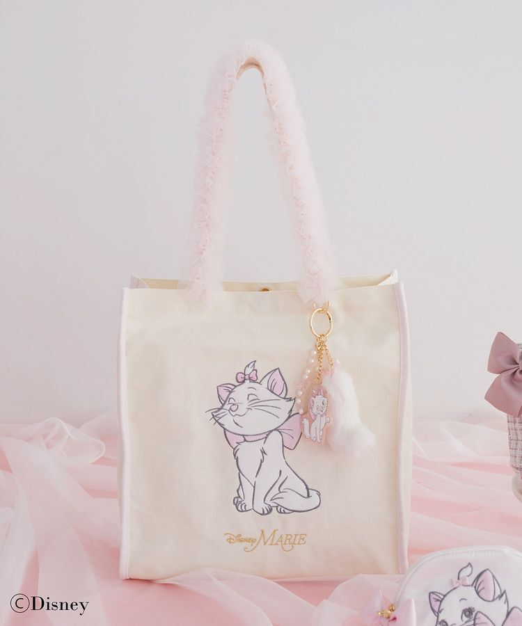 Maison de FLEUR「Disney Marie/フリルハンドルトートバッグ」|トートバッグ|
