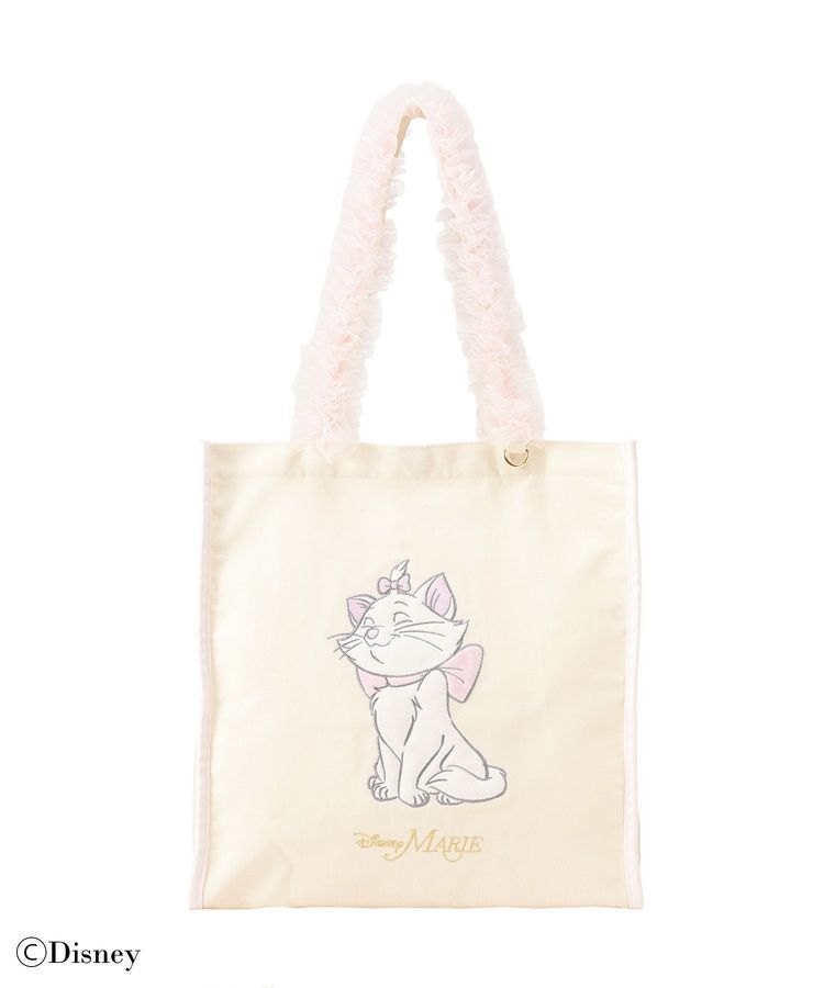 Maison de FLEUR「Disney Marie/フリルハンドルトートバッグ」|トートバッグ|
