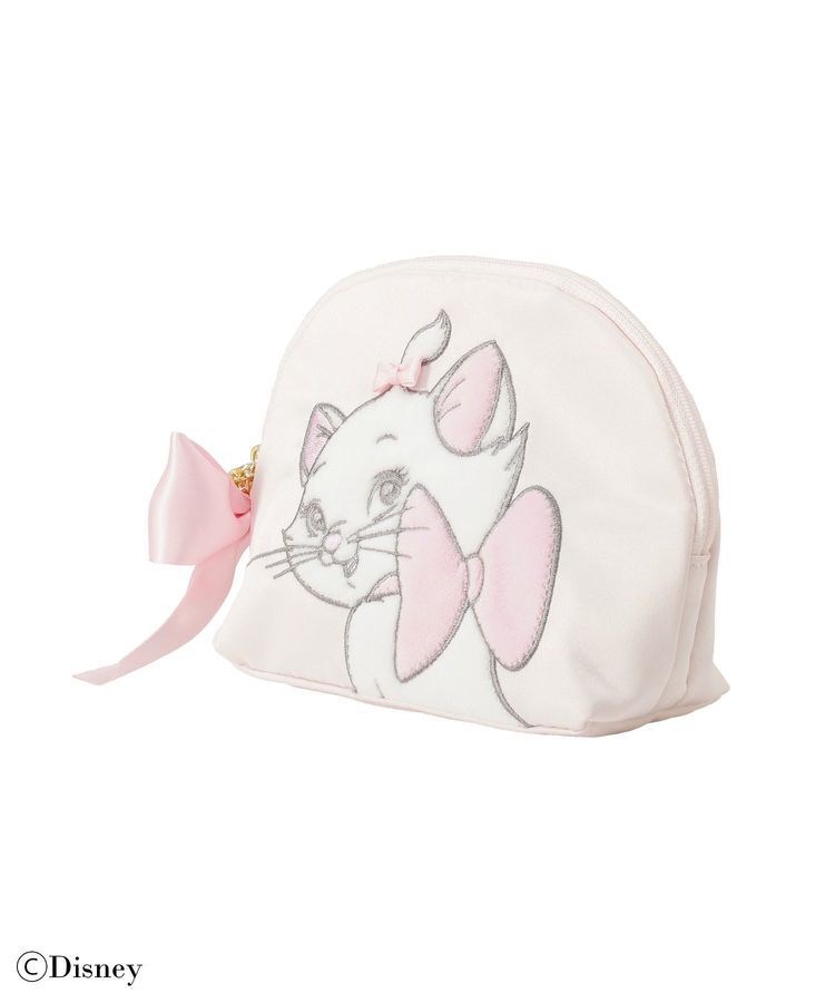 Maison de FLEUR「Disney Marie/ラウンドポーチ」|ポーチ|