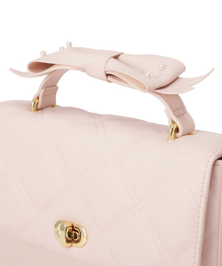 Maison de FLEUR「キルティングフラップバッグ」|ハンドバッグ|